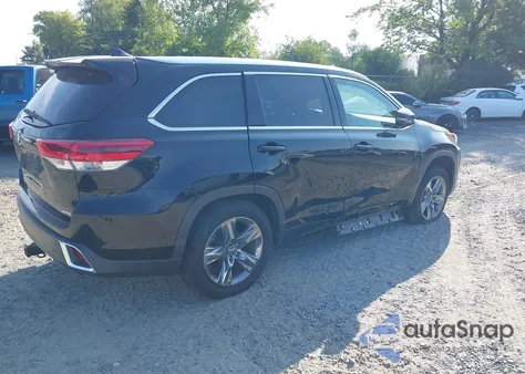 2019 Toyota Highlander Limited/Ltd Platinum z USA, uszkodzony, nr VIN 5TDYZRFH1KS293398